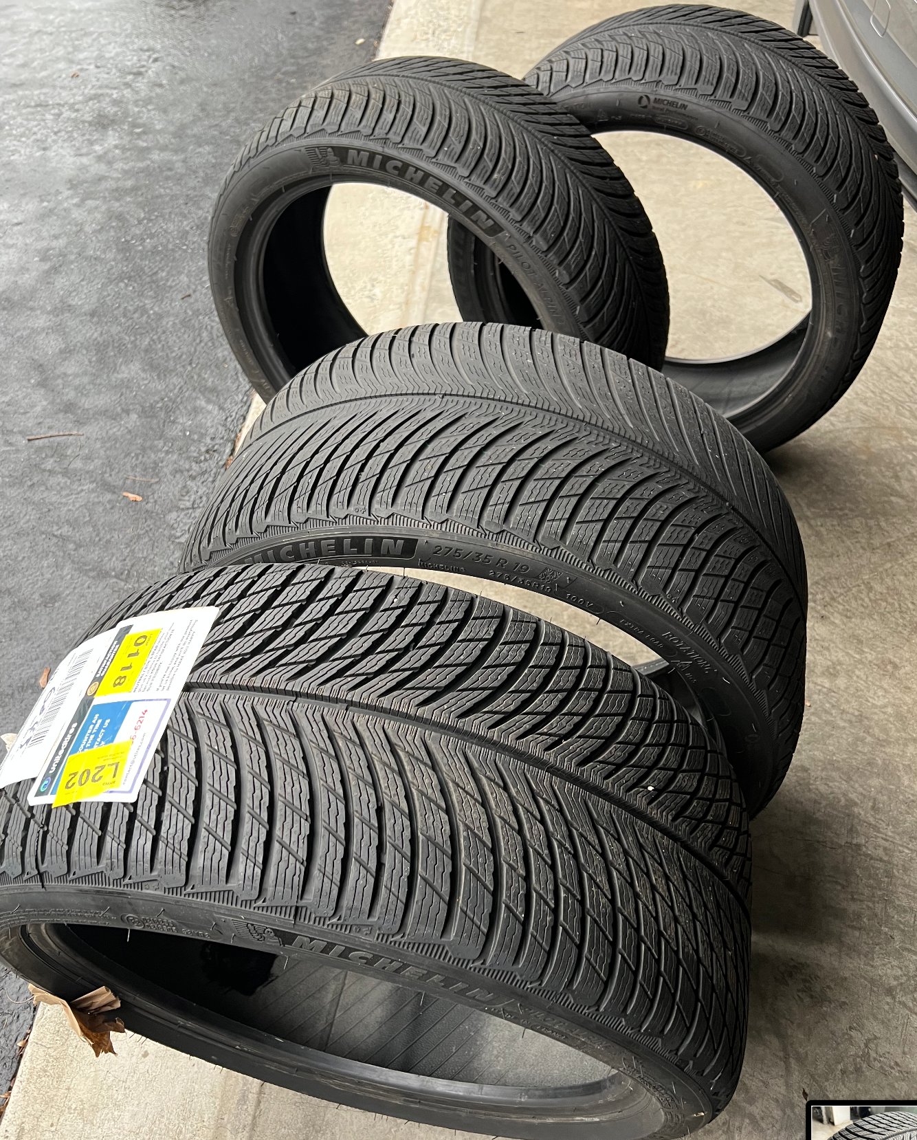 Winter 5 AudiWorld Alpin - 245/40/19 Forums Pilot Michelin 275/35/19 and tires: