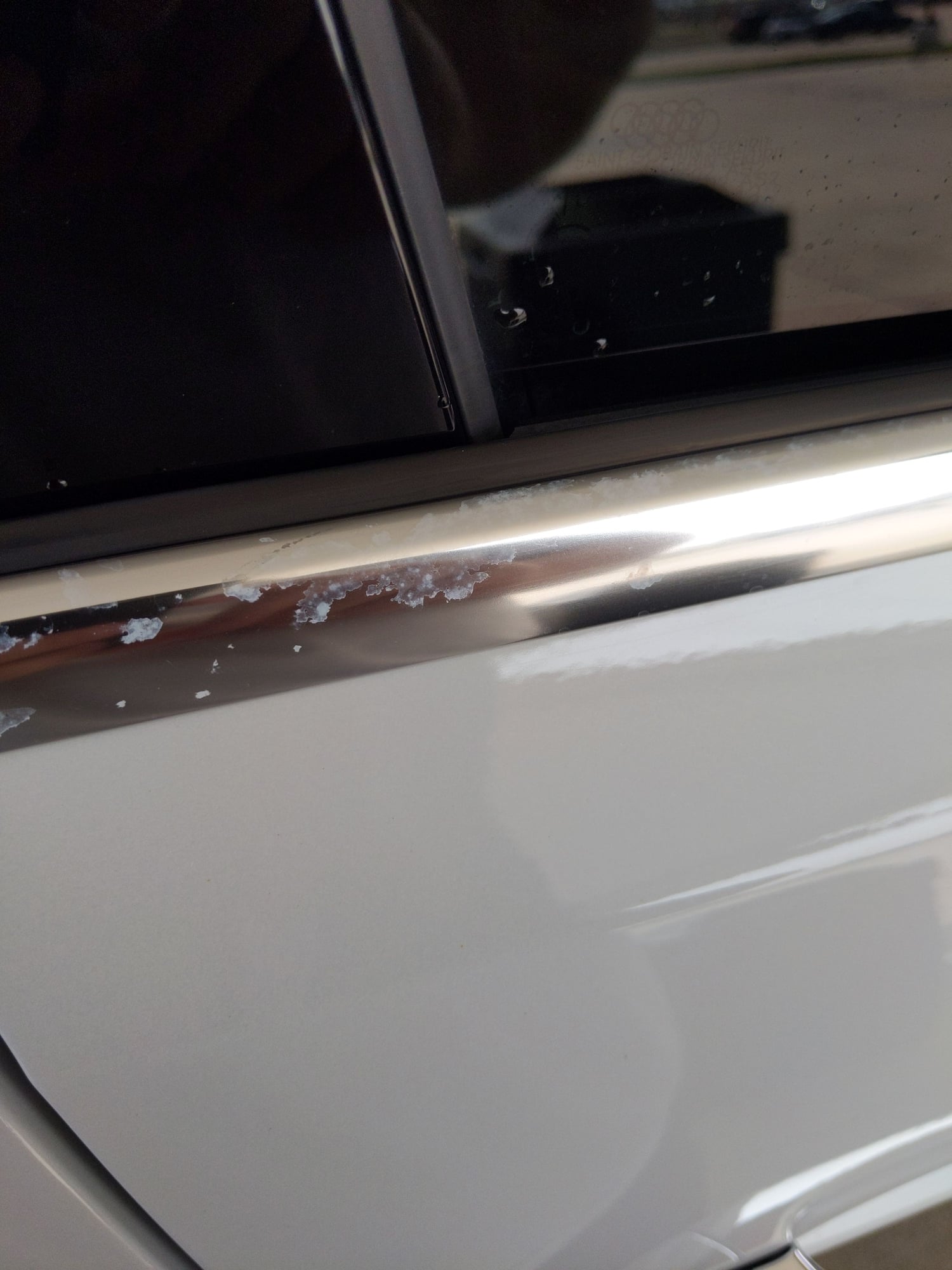 Window trim fading / greying