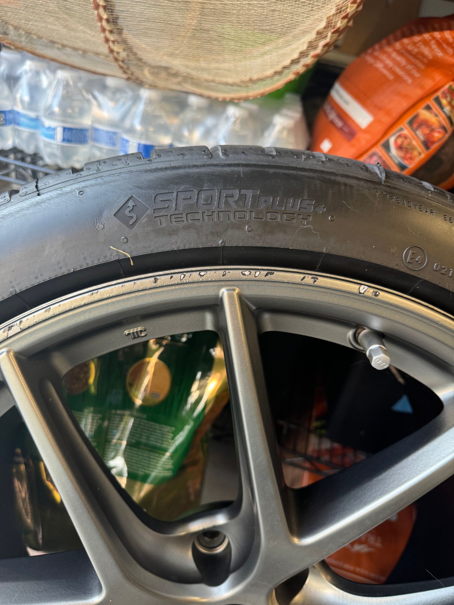 BBS CI-R 20x10 5x112 ET25 Platinum Silver Polished Rim Protector Wheel -82mm PFS/Clip Required main image 1