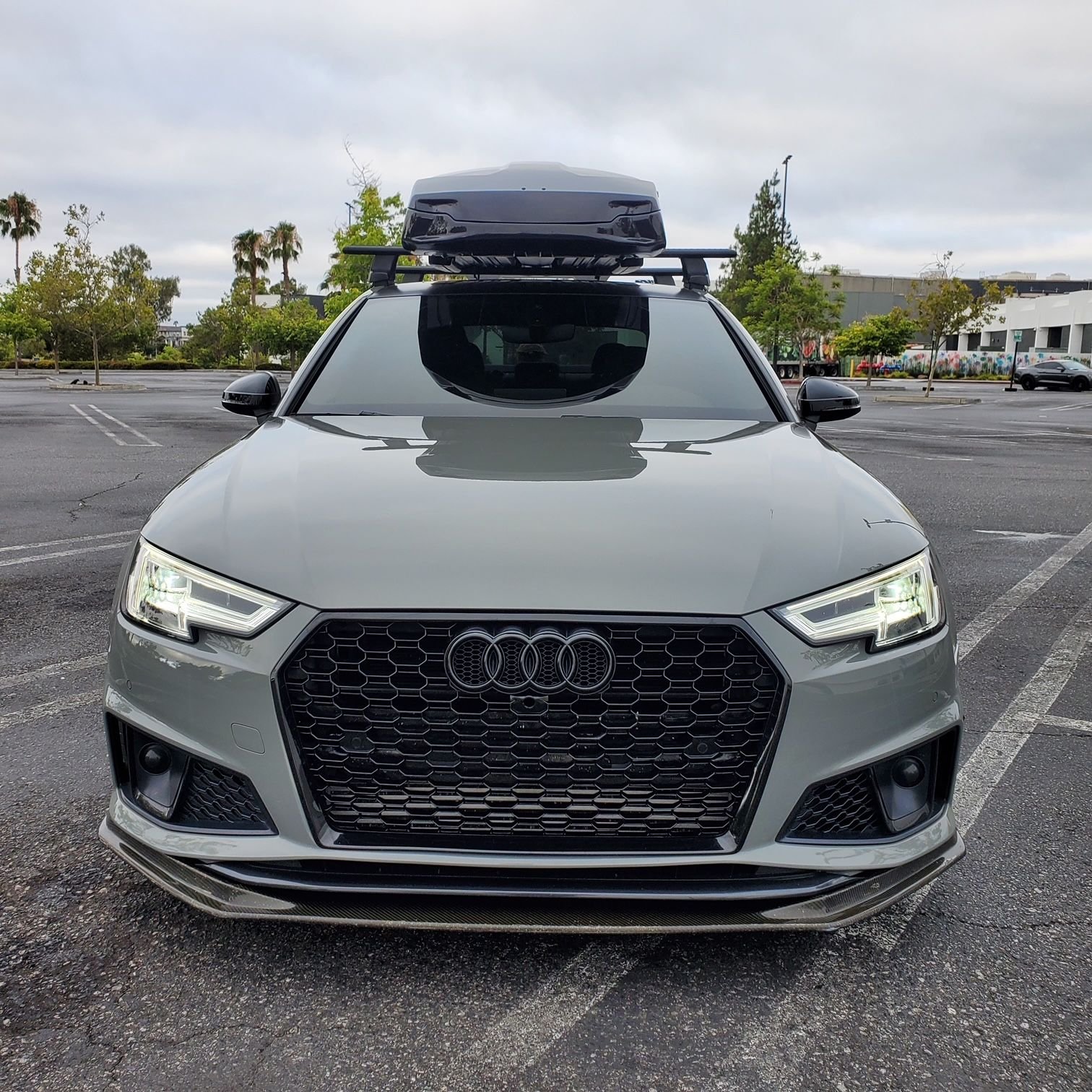 THULE VECTOR ALPINE ROOFBOX PLUS WINGBAR EVO ROOF RACK FS! AudiWorld