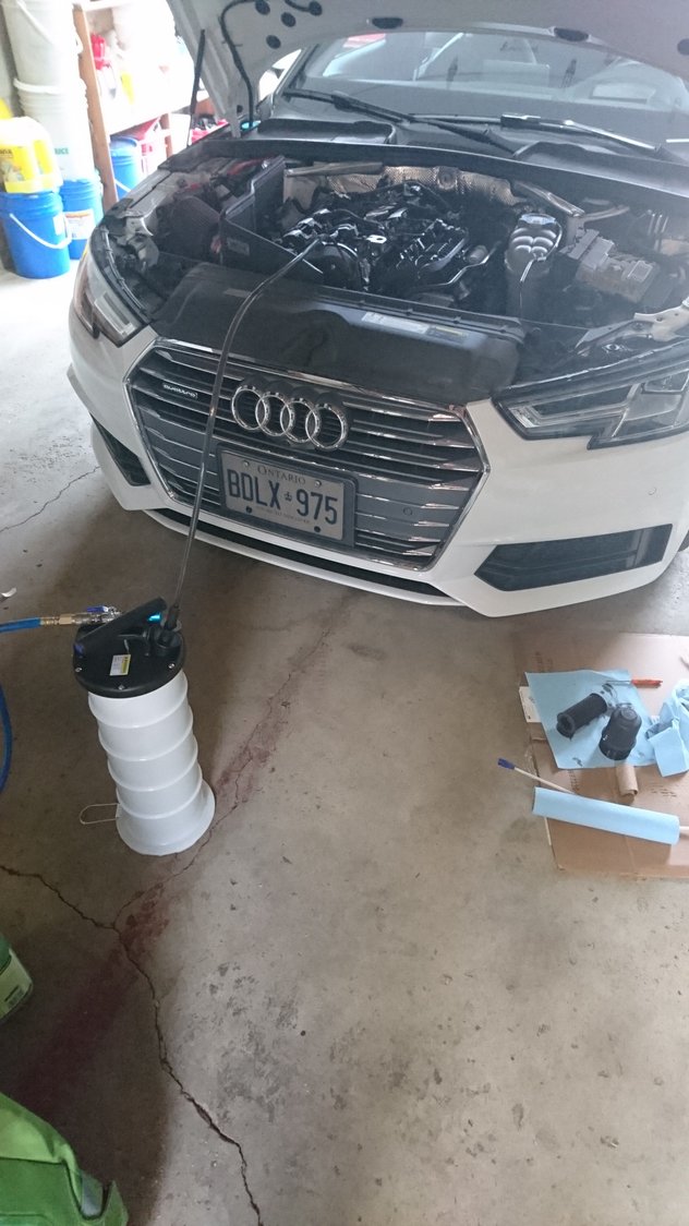Changing oil on my 2017 A4 Page 2 AudiWorld Forums
