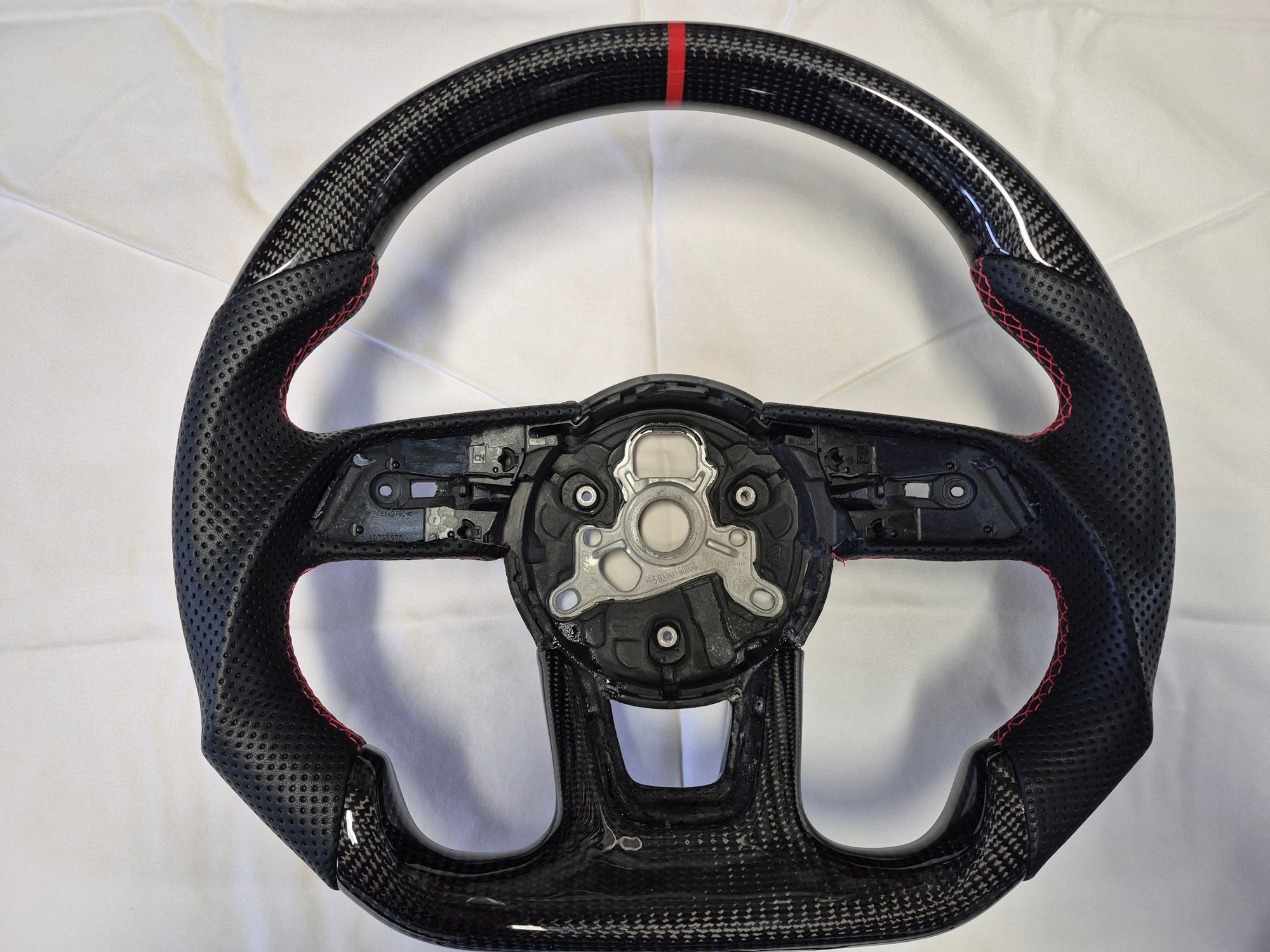 Steering/Suspension - Beautiful New Carbon Fiber/Perforated Leather Steering Wheel for 2018-2020 Audi - New - 2018 to 2020 Audi S5 - Murrieta, CA 92563, United States