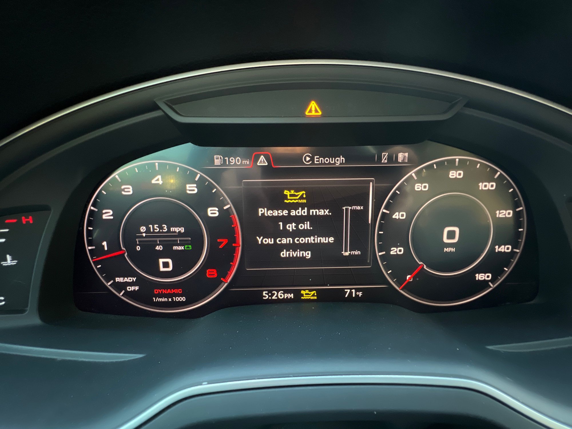 Audi Q7 2017 Oil Consumption. Any one else with this issue with this