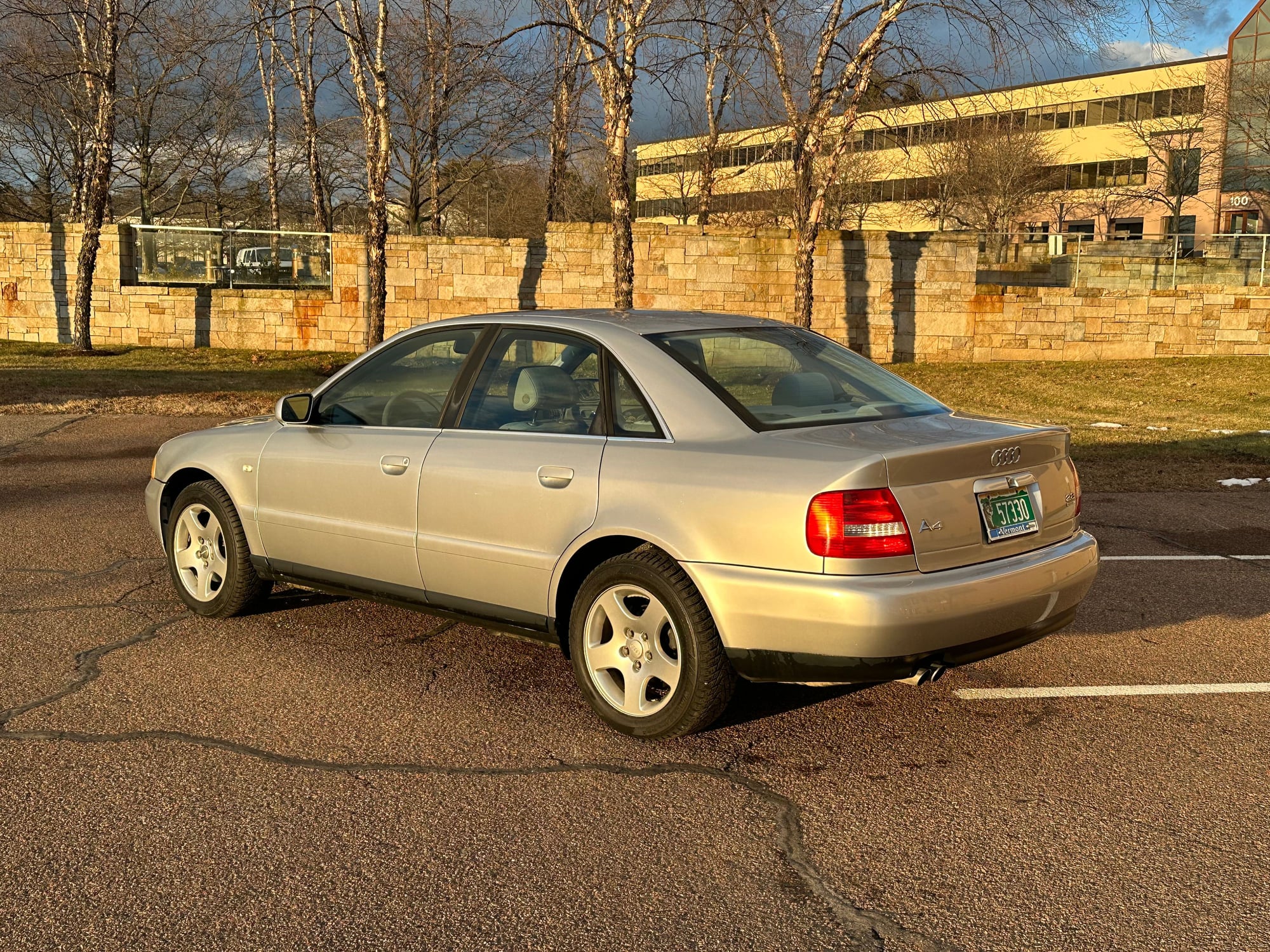 2001 Audi A4 - 2001 Audi A4 2.8 manual with cloth sport seats, no mods, and ultra low miles - Used - VIN WAUDH68D71A036037 - 48,500 Miles - 6 cyl - AWD - Manual - Sedan - Silver - Burlington, VT 05401, United States