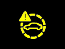 Audi Pre-sense restricted symbol