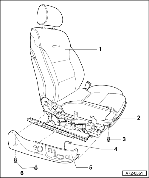 Removing seat switches AudiWorld Forums