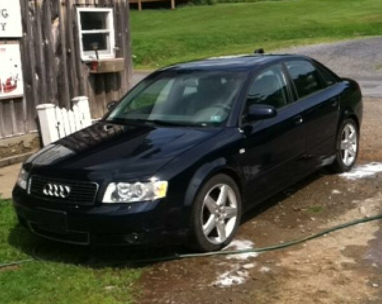 Here it is, 2004 Audi A4 Quattro 6 speed