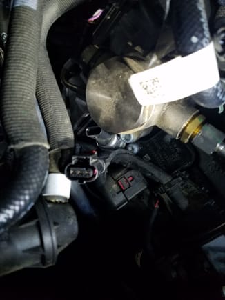 Fuel Pressure Sensor - Back left of the engine bay