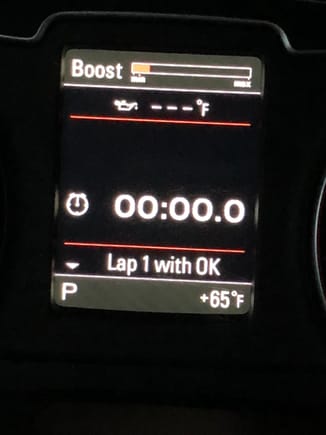 found something new that i can play around with OBD11 , add on boost + oil temp + lap time