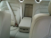 Deville inside back seat