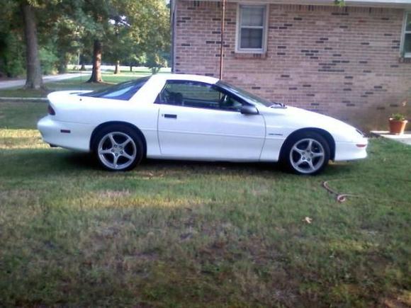 My love. This is my beautiful 1994 Model Z28 Camaro.