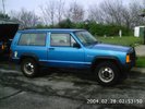 Garage - old blue