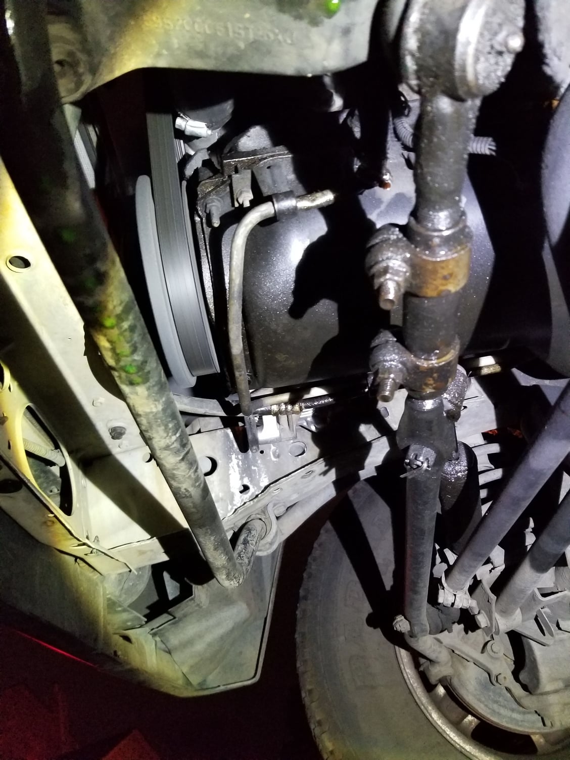 jeep cherokee coolant leaking from water pump