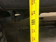 I now have a bit over 25.5”! Like a 3” lift kit for my rockers! Plus the mini boat side plates!