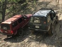 If you have seen the video of Tim Cameraon going up showtime hill, well this is it. That is the bottom and we got as far as we could. Which was not very far haha. that hill is insane. It one you never appreciate until you go to the bottom of it and look up.