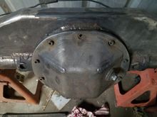 Trained eye may notice i removed material ontop to fit the left of 2x8 slider material nice and snug.
Also works out perfect to build a triangulated 4 link with 8" of link seperation with lower links ove axle tube center line.