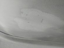 One of the deleted drains after filler.