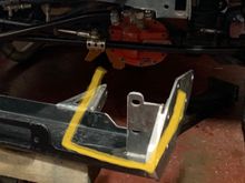 Here’s a better picture of how the steering box is “boxed” into place resulting in a very strong mount!