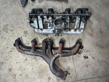 Intake and exhaust manifold removed 