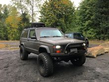 Found some mud. Had to hose out the whole engine bay after this one! Air filter was awfully muddy too, got a new one of course.