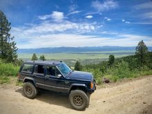 After a long hard build in the shop this is the first test drive for the jeep.