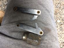 Checking threads of lugs and nuts.