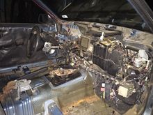 Figured while I had the interior out of do it right and replace my evaporator and heater core out