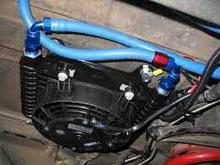 Mounted to the floorboards of a TJ