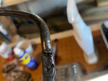 One of the factory clips holding the CPS wire in place also crushed it. Oh well 