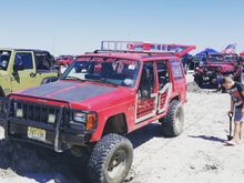 A shot from 2016 jeep invasion in Wildwood NJ