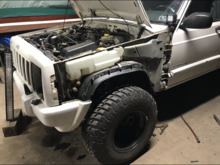 Fender removed
