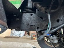 This bumper has 6 mounting points per side. It uses the 3 steering box bolts on the driver’s side, which are a royal PITA to align. 