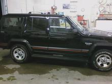 Here it is the night I bought it.  Running boards FTW!