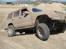 Yes it's a red XJ.