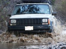 out of river