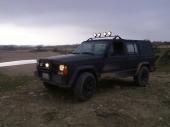 on top of the big hill at la grange off road park in california