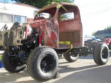 The cab off the F-1 is just sitting on the chassis and it's starting to look like this will all be worth while when I'm done!