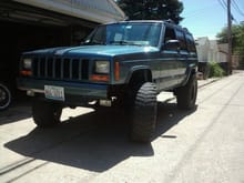 Just put the 33s on. Time to trim