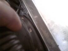 clearance from firewall lip to master cylinder...like 1/4 inch clearance! that is with the spacer in