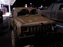 my brothers jeep comanche still living like hell