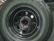 new tires and soft eights without the center pieces in