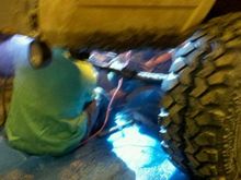 lets get it welded in here lets get welded and ha..... black i pees