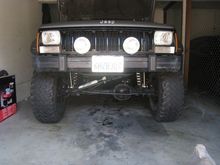 Winch bumper install