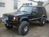 just finished putting bumpers and winch on