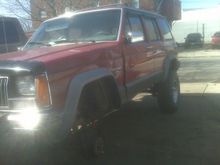dent in the fender when i got it