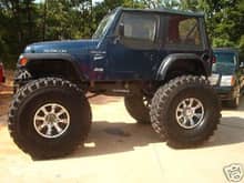 Huge jeep that was on ebay