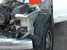 This is the crinkle. The previous owner got into a bad accident and he had to sell it to pay for medical bills.