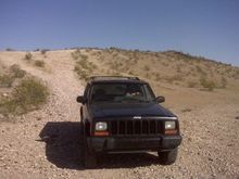 XJ in the sonoran desert near the Gila River.