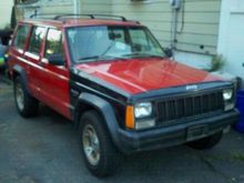 The 96 XJ ( Old Red )