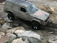 me coming over the top of a hill